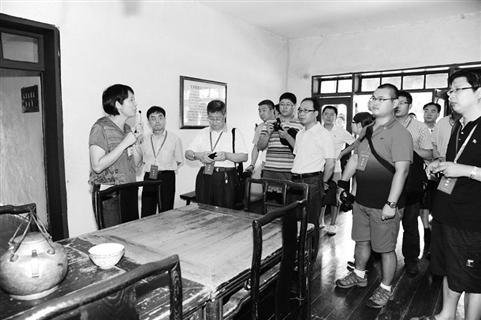 毛主席战斗、工作过的地方在赣南随处可见