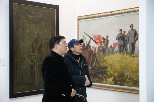 冯小刚年花5000万买油画 王中军豪宅堪比博物馆