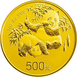 中国熊猫金币发行30周年纪念币公告发行